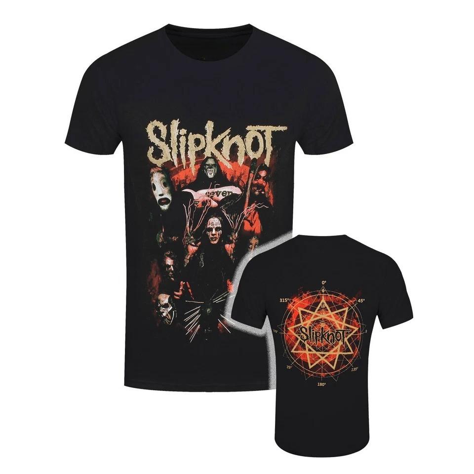 Slipknot метал-группа ретро 3D унисекс футболка уличный Харадзюку топ американский короткий рукав хип-хоп круглый вырез летняя мужская одежда
