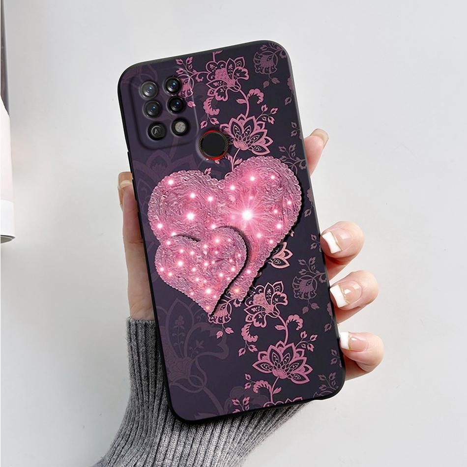 For Tecno Pova Case LD7 LD7j Fashion Marble Cover Matte Phone Case For Tecno Pova Soft Silicone Fundas 6.8'' Back Cover Bumper