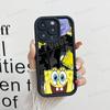 Мультяшный Милый S-Губка Боб Аниме Чехол для Телефона Для IPhone 17 16 15 14 13 12 11 Air Plus Pro Max Мягкая Задняя Крышка