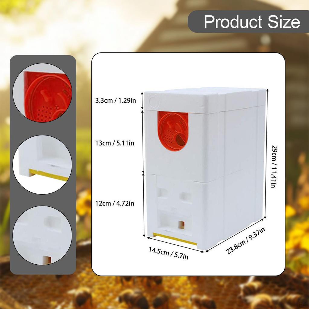 Queen Bee Breeding Box Hive Supplies Easy To Use Foam Rearing for Summer Late