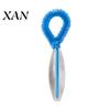 Navel Groove Dirt Remover Belly Button Cleaning Brush, Soft Bristle Cleaner with Anti Slip Plush Brush Beaded Handle, Portable Body Care Tool