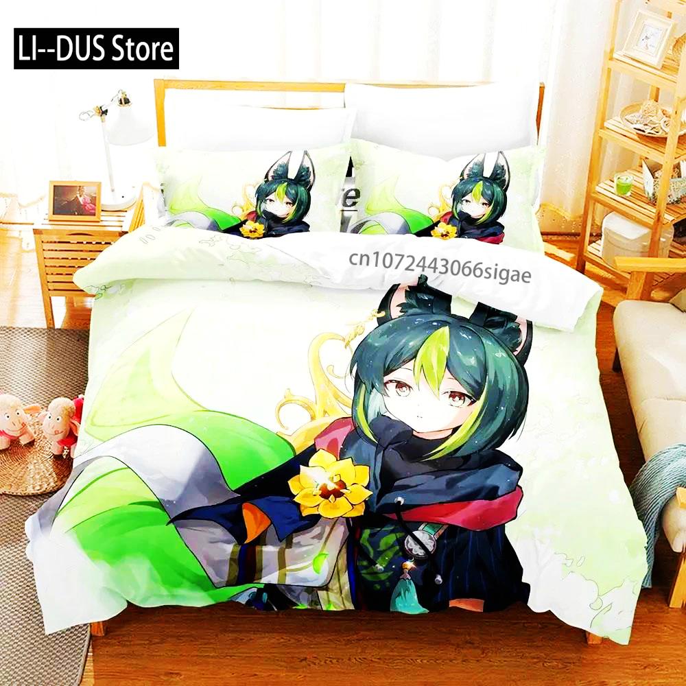 Кавайная пододеяльник Genshin Impact Тигнари для мальчиковой спальни Односпальный Twin Full Queen King Размер 2025 Покрывало Наволочка