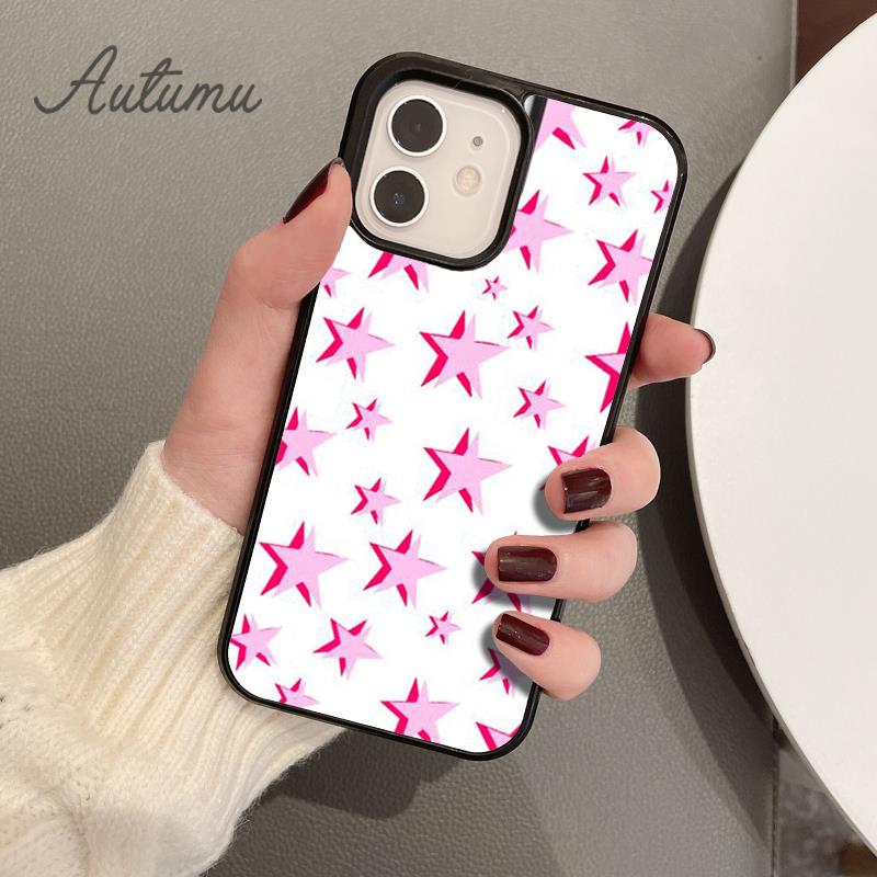 Чехол для телефона с тенями и звездами для iPhone 11 12 13 14 Pro Max mini X XR XS SE 2020 5 6S 7 8 Plus Samsung Galaxy S21 S22