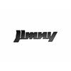 Matte Black Jimny (JB64W) Jimny Car Name Emblem for Rear