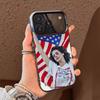 Чехол для телефона Lana Del R-Rey для iPhone 17 16 15 14 13 12 11 Pro Max Plus Серебристый конфетный Матовый чехол