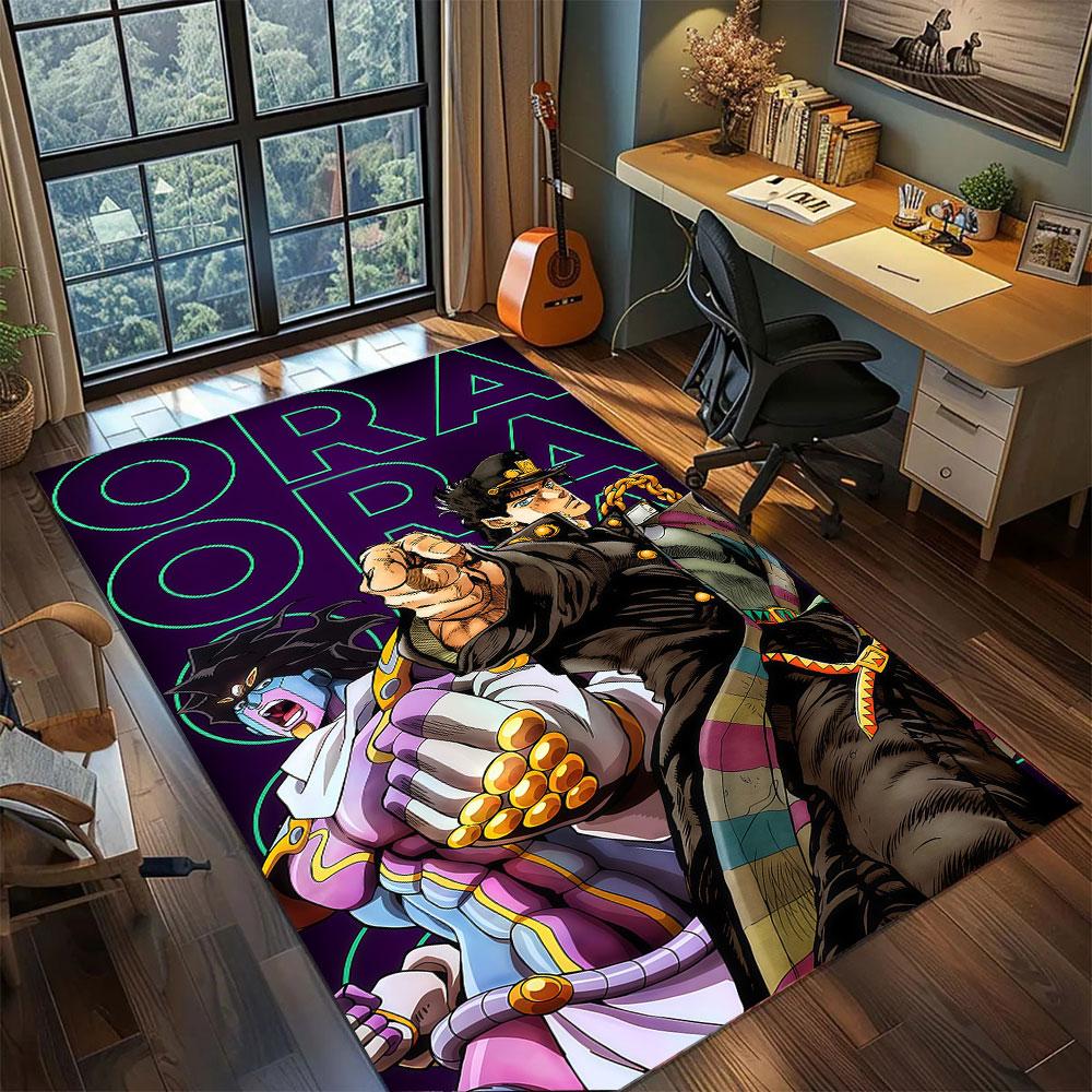 JOJO Bedroom Living Room Home Decor Carpet Cool Movie Mat Play Floor Mat Cartoon Print Pattern Rug
