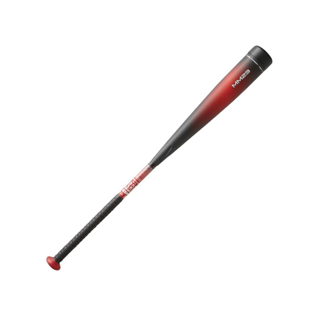 Мягкая бейсбольная бита SSK FRP MM23 черная x красная 82 см (9020) (695 г в среднем)
