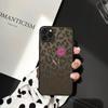 Fashion Leopard Pattern Matte Case For iPhone 12 11 Pro Max 7 8 Plus XS Max XR X 13 12 Mini SE 2020 Transparent Shockproof Cover