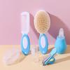 6PCS/Set Baby Health Care Kit Kids Hair Comb Nasal Aspirator Nail Clipper Teether Toothbrush Health Care Baby Accessories
