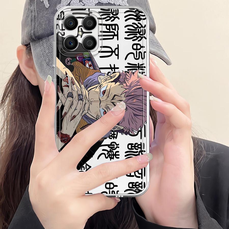 Чехол-книга J-Jujutsus K-Kaisens для Honor X8 X9b X9a X7b 90 Lite X8a X8b Мягкая крышка для телефона
