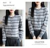 Женский ретро-кардиган из шерсти с жаккардовым узором Fair Isle, с круглым вырезом - Новый рождественский дизайн 2025