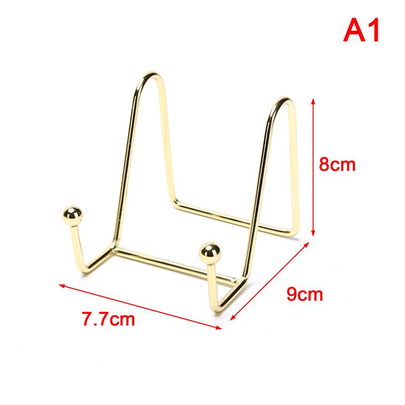 Plate Display Stand Picture Easel Metal Plate Stands Holder Display