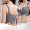 Large Size Women Full Cup Brassiere Adjustment Bra Gathered Underwear Top Push Up Lingerie