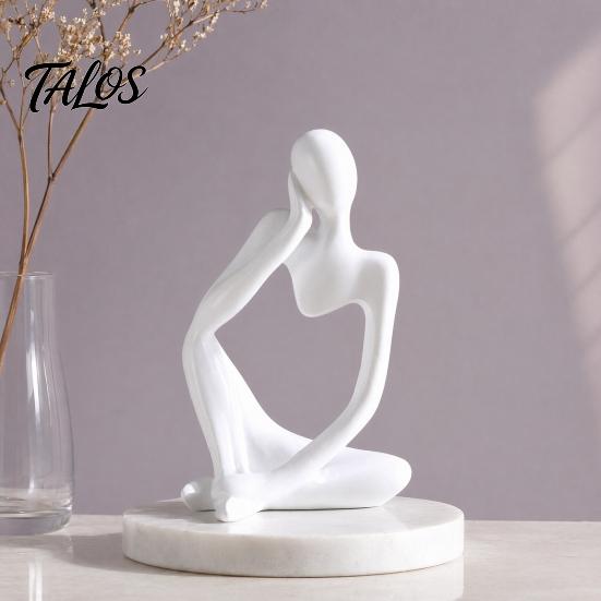 Статуэтка Мыслитель Талос, Современная Абстрактная Скульптура, 3D-печатная Коллекционная Фигурка для Дома, Офиса, Книжной Полки, Рабочего Стола