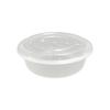 Disposable Round Food Container with Lid