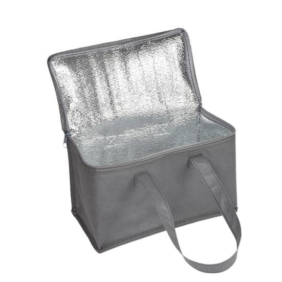 Портативная сумка для ланча с широким отверстием, сумка для ланча из алюминиевой фольги, изоляционная сумка для улицы