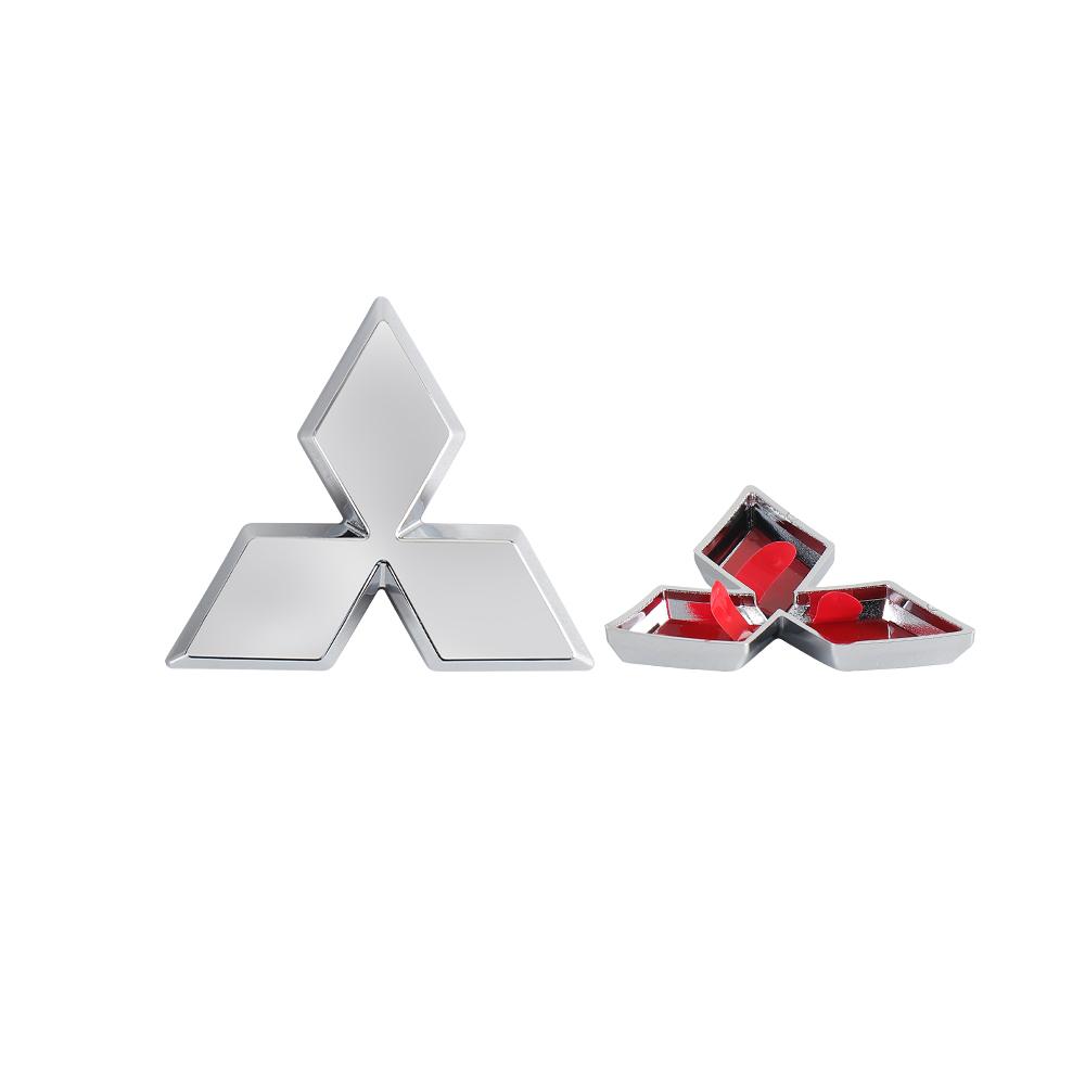 Car Steering Wheel Badge Sticker Decoration Accessories For Mitsubishi Pajero Outlander XL Montero Lancer Triton l200 Evo ASX