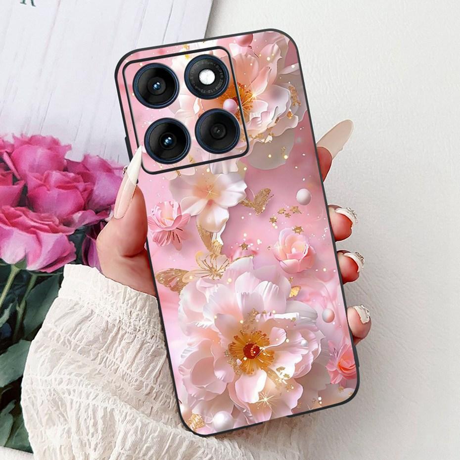 Милый Чехол для Телефона с Рисунком Для Motorola Edge 60S 60 Fusion Мягкий Силиконовый TPU Задняя Крышка Для Motorola Edge60 Edge60S Чехлы Бамперы