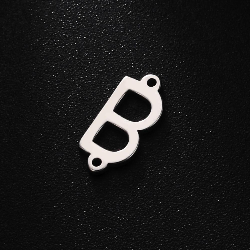 Cazador 5 шт./лот Нержавеющая сталь Золотой цвет Заглавные буквы DIY Шармы для бижутерии 26 Алфавитных подвесок A-Z для ожерелья Браслета