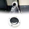 Boat Drain Scupper Valve White Black Marine Accessory Easy Installation Self Bailing for Ice Box Vessel