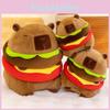 Capybara Plush Adorable Toy Burger Cartoon Girl Sleep Companion Gift Birthday