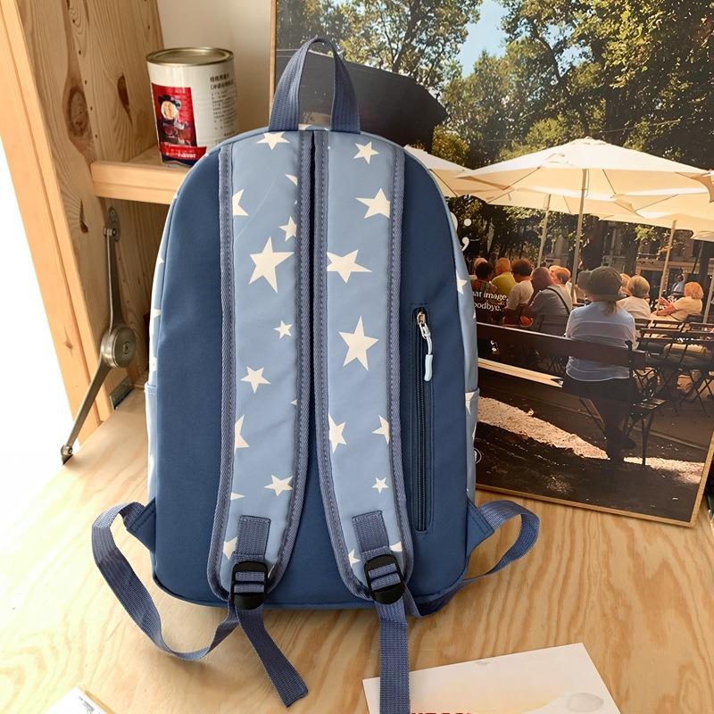 Женский мужской рюкзак для ноутбука 17 дюймов Star, сумка для колледжа, милый дорожный рюкзак для студентов, повседневная школьная сумка