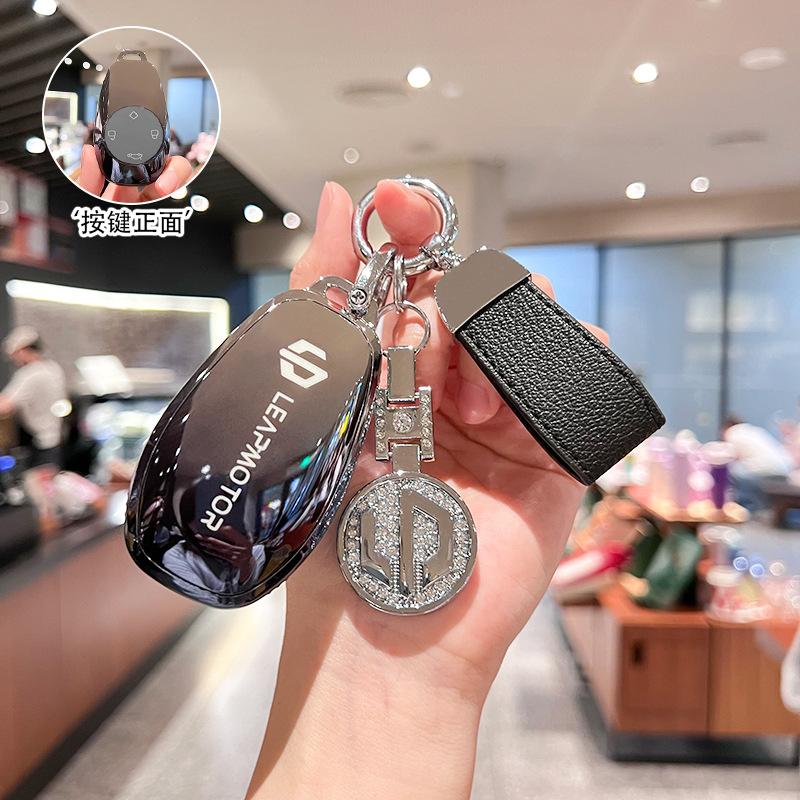 Подходит для комплекта ключей 2021 Zero Run t03 c11 Zero Run s01 чехол-брелок для ключа с дистанционным управлением автомобиля защитный чехол кольцо женский