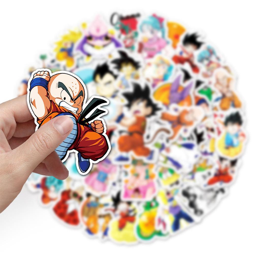 100 x Наклейки Dragon Ball Для Ноутбуков Скейтбордов Мотоциклов Машин Велосипедов Багажа