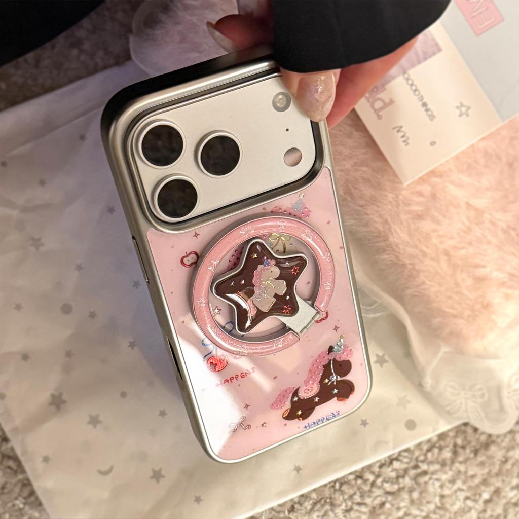 Художественный чехол для телефона с цветами и животными для iPhone 16, iPhone 17 и iPhone 17 Pro Max