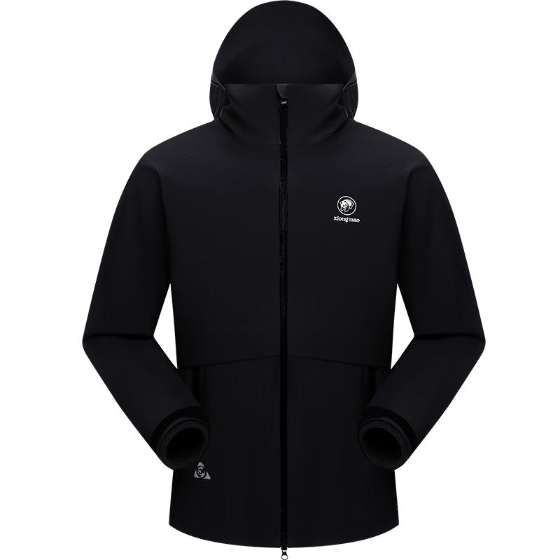 Унисекс 3-в-1 флисовая штормовая куртка Panda Outdoor