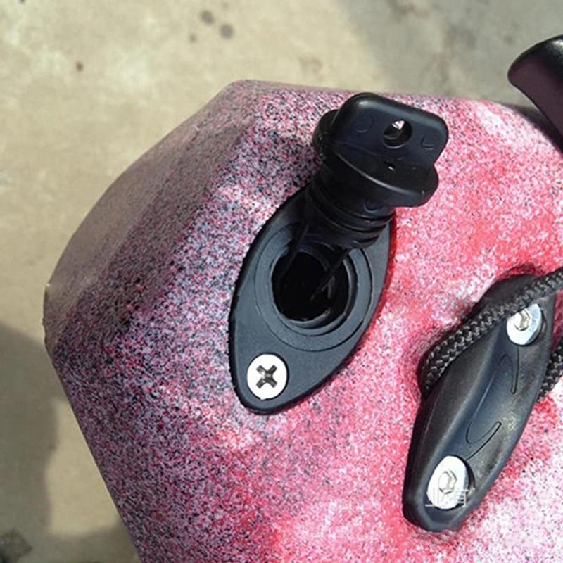 Универсальные Стандартные Самоудерживающиеся Черные Нейлоновые Заглушки для Слива Морских Лодок Яхт Каяков Корпуса Транца Замена