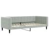 VidaXL Daybed Light Grey 90x200 Cm Velvet 354008