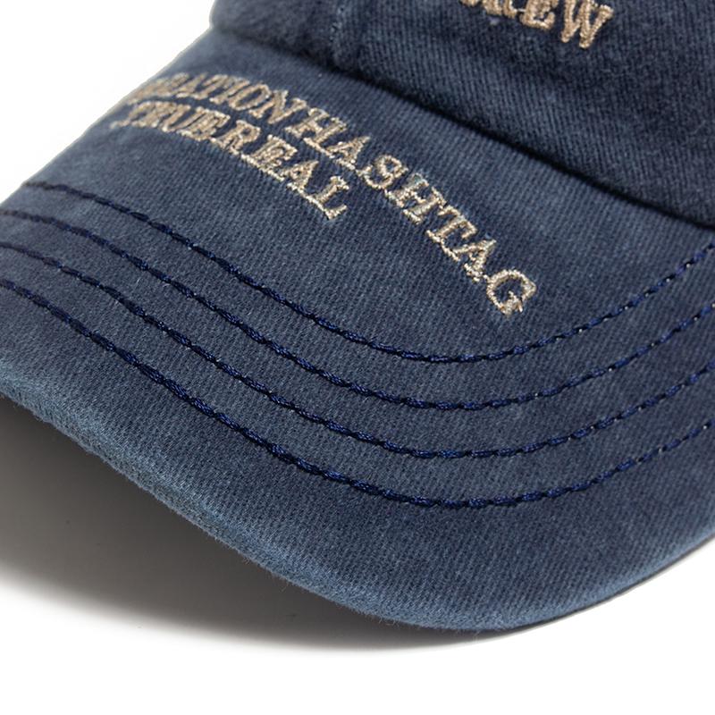 Fashion Women's Baseball Cap Embroidered Cotton Soft Top Men's Caps Casual Retro Travel Visor Hats Summer Sports Trucker Hat