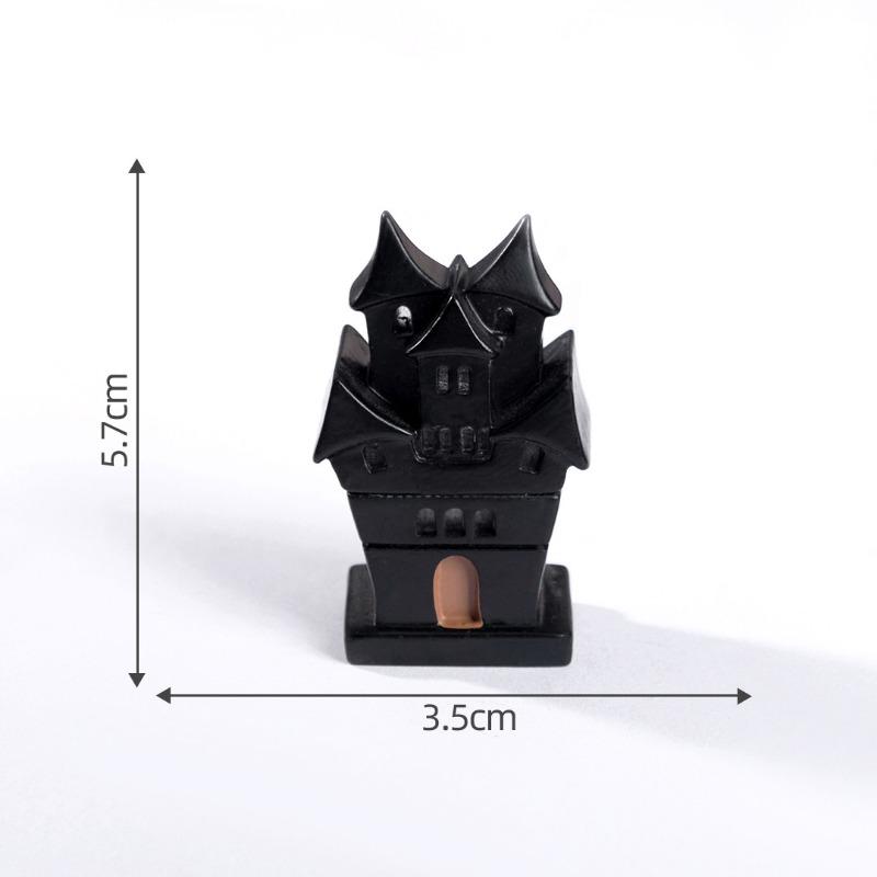 Halloween Glowing Skull Pumpkin Haunted House Micro-landscape Decorative Accessories Mini Ornaments