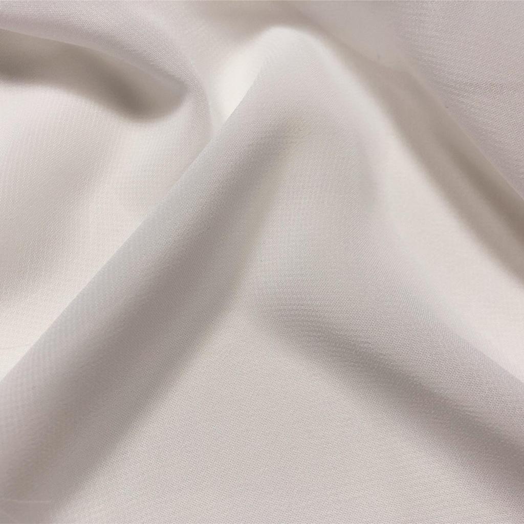 Белая немнущаяся шифоновая ткань для свадебных платьев и подкладки ханьфу