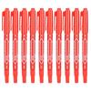 10pcs QuickDrying Marker Pen DoubleEnd Art Drawing Writing Colored Marker Set(Red )