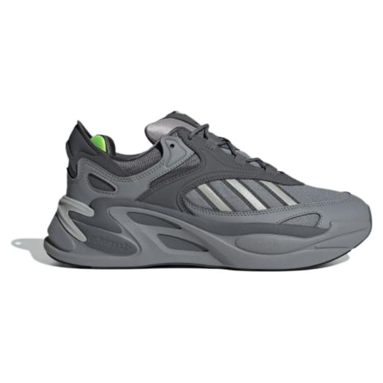 Adidas Кроссовки унисекс Ozmorph Grey Lucid Lemon Grey-Two IE2027
