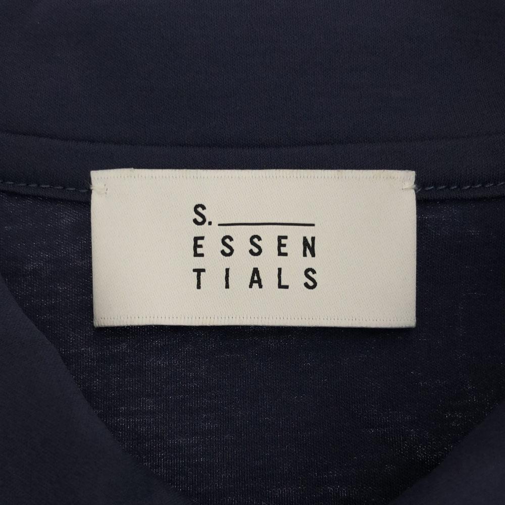 S.ESSENTIALS Сделано в Японии компанией Sanyo Shokai Мужская футболка поло с коротким рукавом 50 Б/У