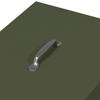 Chicken Feeder Olive Green 40.5 x 45 x 41 cm Cold Rolled Steel