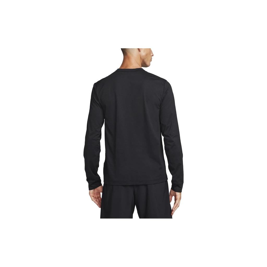Nike Футболки Мужские Черные С Круглым Вырезом Умеренный Прямой Крой FB8584-010