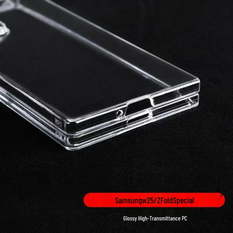 Ультратонкий прозрачный жесткий чехол для Galaxy W25/Z Fold