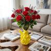 Artistic Shape Elf Emboss Vase Flower Arrangement Floral Container Ins Style Art Ornaments  Bedroom