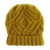 Fashion Autumn Winter Hats for Women Geometric Wool Knitted Hat Solid Handmade Beanie Cap Gorros Mujer Invierno Female Bonnet
