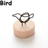 Decor Home Decoration Memo Card Round Wooden Holder Message Left Supporter Photo Frame Picture Clip