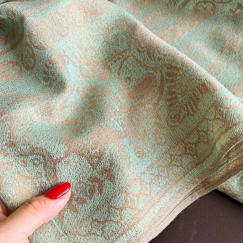 Роскошный бренд Осенний кашемировый палантин пашмина Женский платок-накидка Теплый зимний шарф Дизайнерский принт Женские столы Шарф Леди Уличный Буфанда