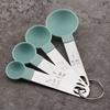 8-Piece Baking Tool Set: Stainless Steel Measuring Cups & Spoons with Scale