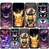 For iPhone 16 15 Xiaomi Redmi Note 14 13 12 11 Pro Max X 8 9 16e Samsung Galaxy S25 S24 S23 Moto OPPO Huawei GO Gengar Pokemon Pikachu Cute Phone Case
