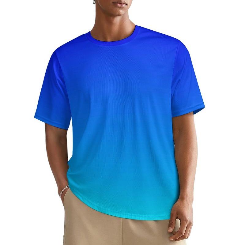 Двухцветная художественная детская взрослая футболка с принтом, летняя женская и мужская повседневная уличная, для девочки и мальчика, с коротким рукавом, топ