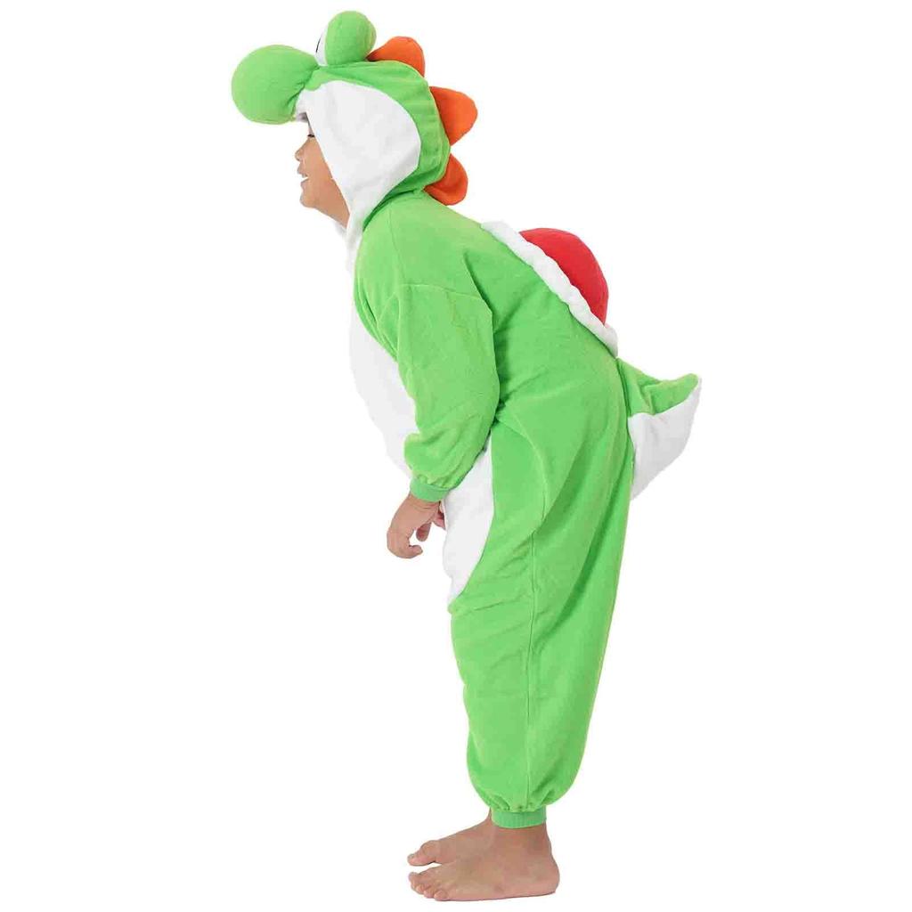 SAZAC Character Fleece Kigurumi Super Mario Yoshi for Children 130cm