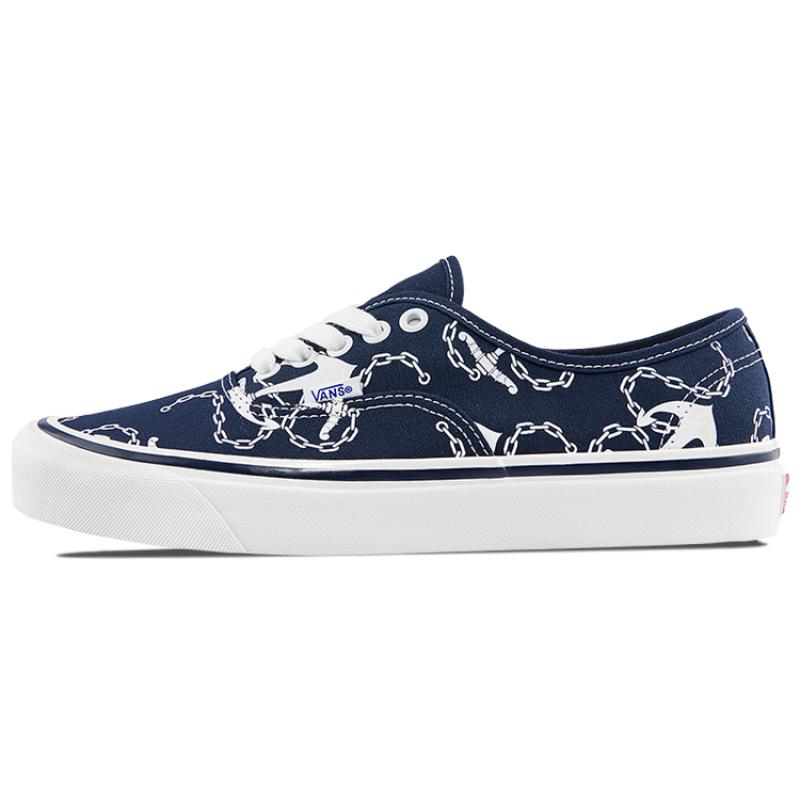 Vans Authentic 44 Deck Dx Casual Skateboarding Shoes Unisex Navy Blue Vans VN0A5JMQNVY